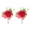 4St Simulatie Boutonnières Bruiloft Broches 2