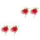4St Simulatie Boutonnières Bruiloft Broches 4