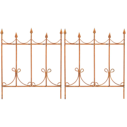 2 Mini Schermen Diy Fee Omheining Decoratieve Huis 2