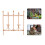 2 Mini Schermen Diy Fee Omheining Decoratieve Huis 11
