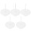 10Sets Wit Cake Display Steun Van PP Materiaal Voor Feest En 11