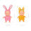 4St Multi-Functionele PVC Cakefiguren Slaapbaby Ornamenten 10