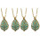 4St Vintage Aromatherapie Ketting Hanger Alledaags 8
