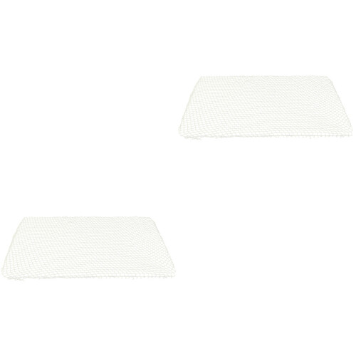 2St Wit Vis Tank Mesh Comfortabel Licht En Ademend 2