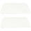 2St Wit Vis Tank Mesh Comfortabel Licht En Ademend 5