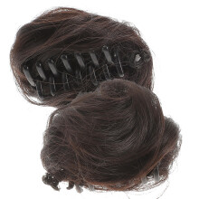 6 Kattenoor Haarrolletjes Verlenging Klauwclip Chignon