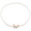 Hollow-Out Tailleketting Bruid Trouwring Ketting Wit 2