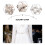 Hollow-Out Tailleketting Bruid Trouwring Ketting Wit 7