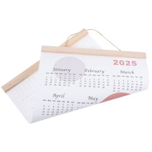 Monthly Wandplaner Stoff 2025 Vertikal Für Büro Zu Hause
