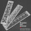 9Pcs Plastic Embossing Folder Set for Paper Craft, 14.8x3cm 7