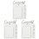 3Stk Abschluss Sublimation Für Diy 11