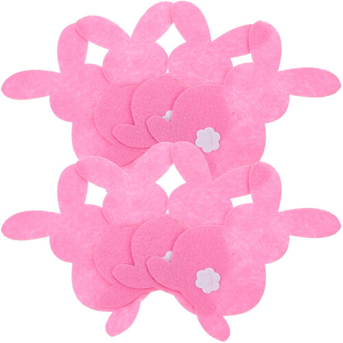 40 Besteckhülle Ostern Hase Geformte