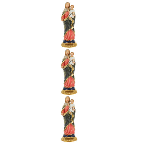 3Stück Marienstatue Aus Harz Desktop 1