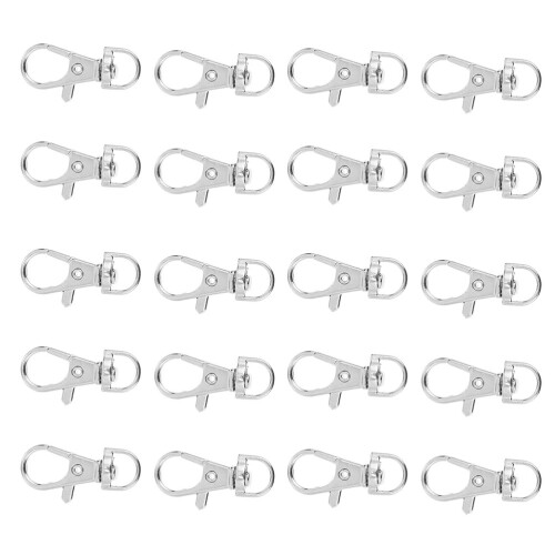 200 Haushaltskäfigverschlüsse Mit Schlüsselbandclips
