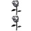 2Stk Acryl Blumenstecker Gartendeko Für Muttertag 6