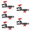 5 Sets Klemmhalter Verschleißfester Stabiler Halter 11
