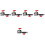 5 Sets Klemmhalter Verschleißfester Stabiler Halter 4