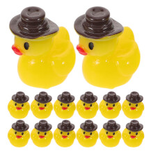 50Stk Mini Harz Cowboy Ente Für Feengarten Puppenhaus Moos Landschaft