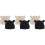 6 Teile Strickmütze Damen Mütze Garn 4