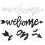 8 Hängende Willkommen Schild Für Eingangstür 11