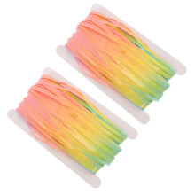 2Stk Regen-Partyvorhänge Aus Kunststoff, Tinsel- Für Zuhause