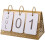 4Stk Desktop Kalender Bastelarbeiten Wohnaccessoire Deko 2