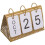 4Stk Desktop Kalender Bastelarbeiten Wohnaccessoire Deko 6
