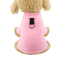 3Stk Haustier Wintermäntel Pink Mit Fleece, Bequem Für Spaziergänge