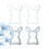 2 Set Cutting Die Cut Machine Kit Die Cuts Model Cut Stencils 3