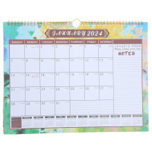2Stk. Monatlicher Wandkalender Hängend Für Zuhause