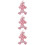 3Stk Rosa Hundejacke Mit Warmer Overall 9