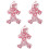 3Stk Rosa Hundejacke Mit Warmer Overall 4