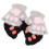 10 Paar Damen Halbfingerhandschuhe Warm Für 1