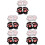 10 Paar Damen Halbfingerhandschuhe Warm Für 6