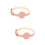 2Pièces Colliers Chat Réglables Rose PU Anti- Confortable 7