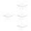 4 Ensembles De Pour Jouets Animaux Peluche Filet 6