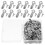 320 Pièces Fermoirs Pivotants Pour Photo Avec Vis Clips 3
