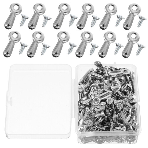 320 Pièces Fermoirs Pivotants Pour Photo Avec Vis Clips 2