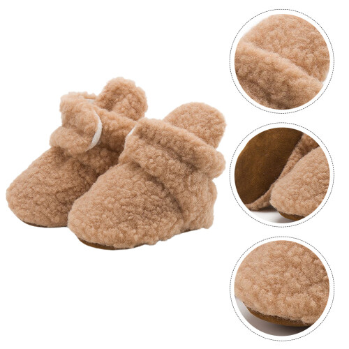1 De Chaussures Bébé Baskets En Peluche Première Hiver 1