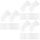 15 Pcs Wedding Table Runner Decorative Decoration For Party 8