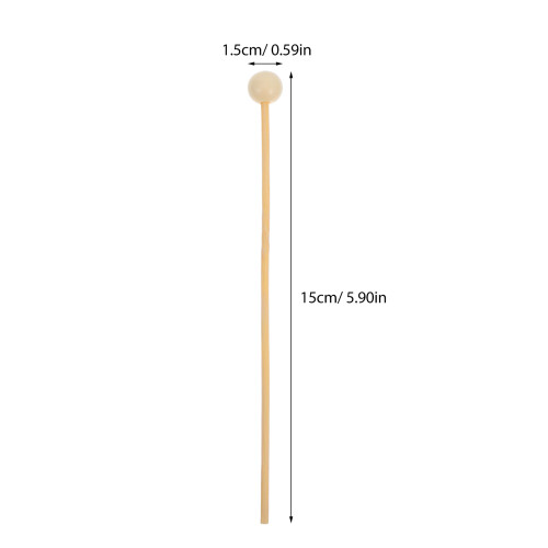 200 Pièces Bâtonnets En Bois Boule 15 Cm Pour Cake Pop 1