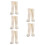 5 Pairs Detachable Warm Liners For Winter Boots Size 42 10