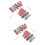 4 Pcs Dance Ribbons For Stage Performance And Gymnastics 9