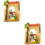 2Pcs Mini Nativity Decoration Resin Statue Tabletop Ornament 8
