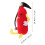 Cute Plush Fire Extinguisher Doll Soft Toy Pillow 2