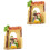 2Pcs Mini Nativity Decoration Resin Statue Tabletop Ornament 5