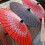 2Pcs Oiled Paper Umbrellas Rack Bamboo Stand For Home Storage 4