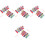8 Pcs Dance Ribbons For Stage Performance And Gymnastics 5
