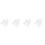 4Pcs Elegant Wedding Veil For Bride Charming Headwear 4