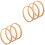 6 Rolls Flat Bamboo Weaving Strips For Diy Basket Making 5